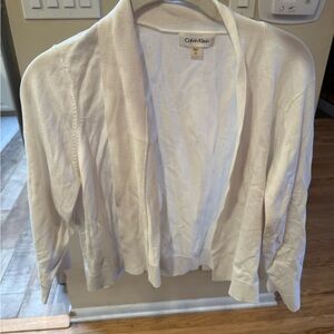 Calvin Klein Lightweight Open-Front Cardigan 1X